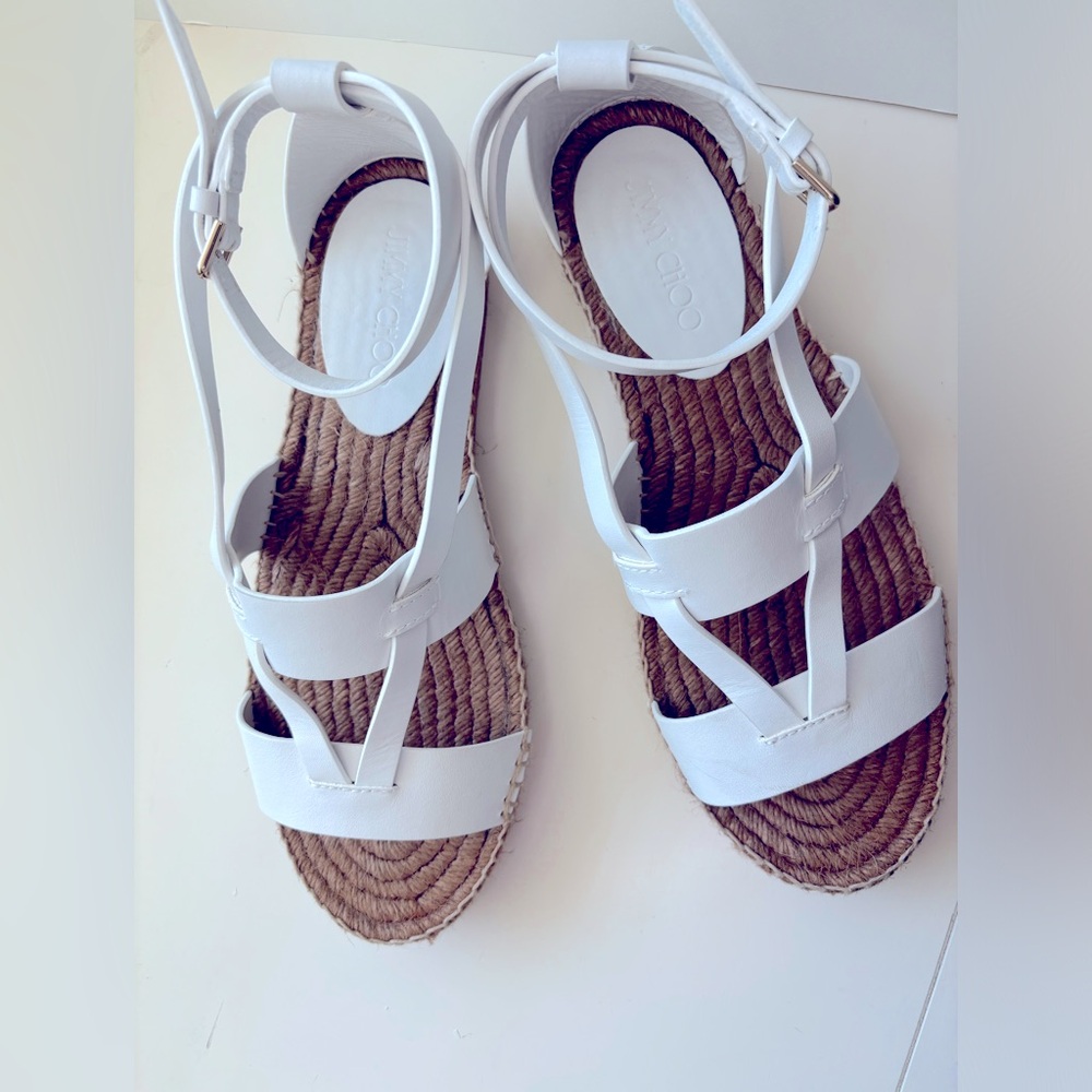 Jimmy Shoe espadrille-type flat sandals